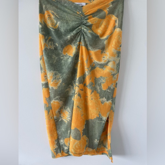 Miaou Preston floral-print midi skirt - Size XS - Picture 8 of 9
